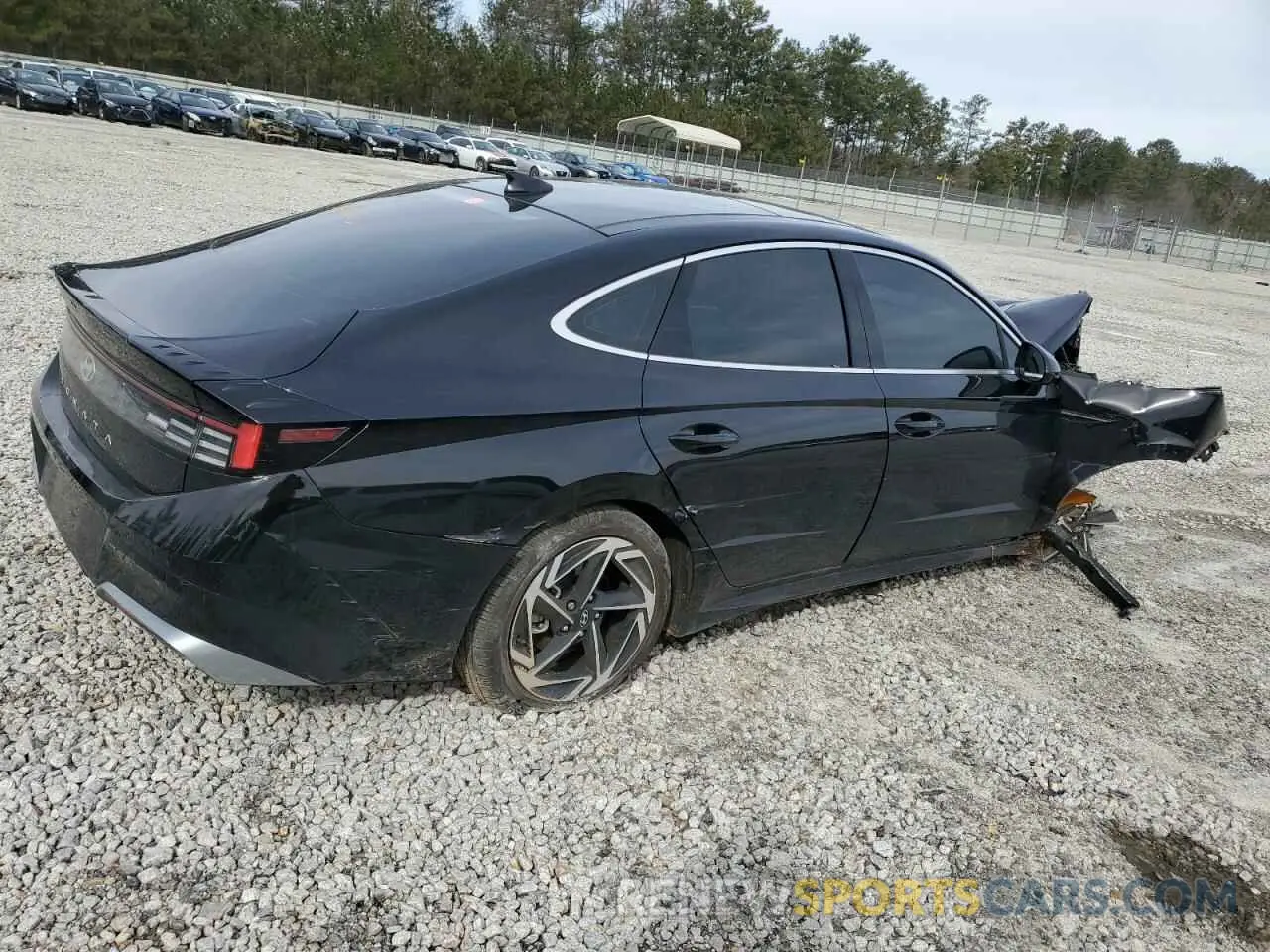 3 Photograph of a damaged car KMHL14JA5RA395160 HYUNDAI SONATA 2024
