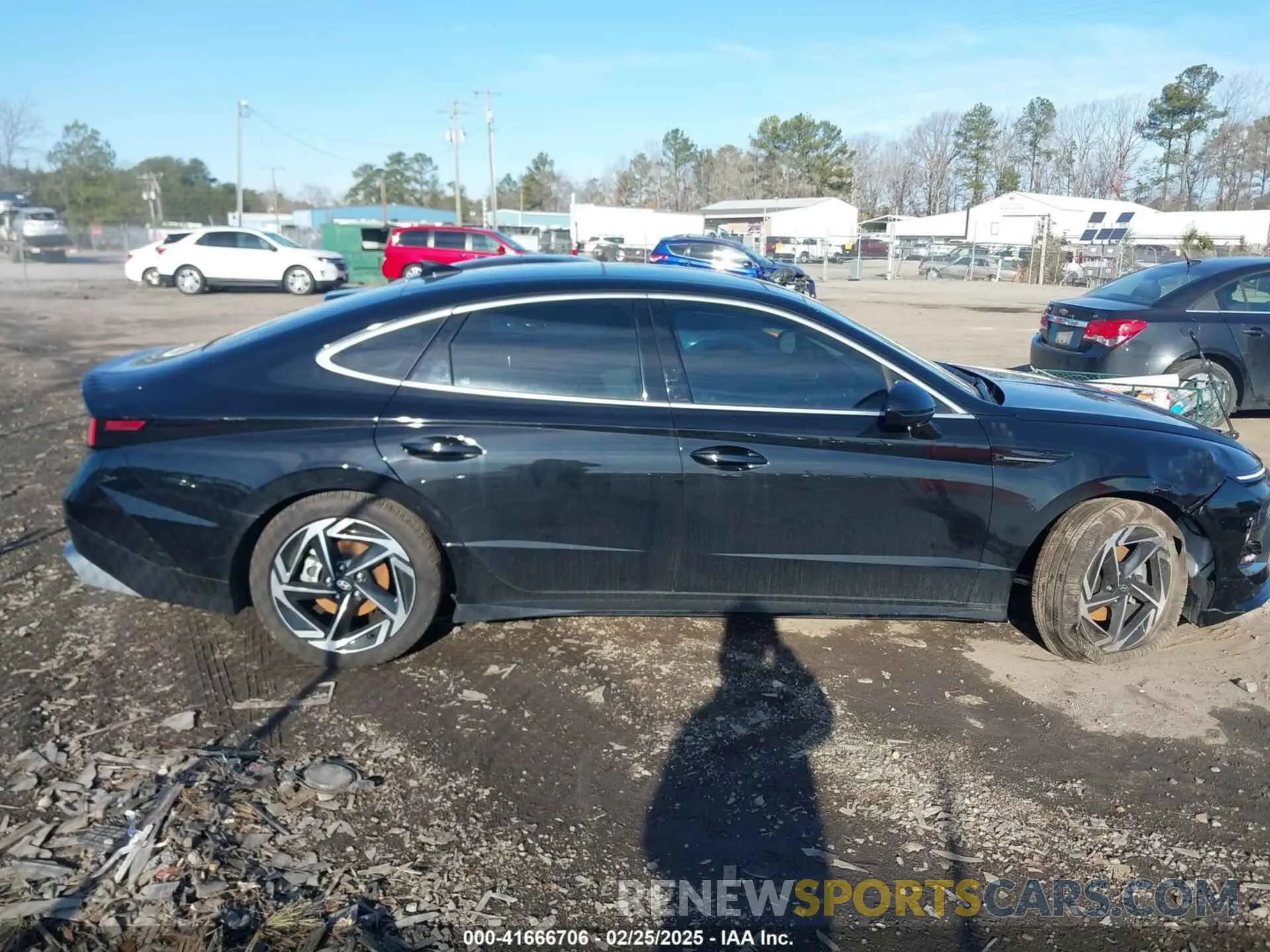 13 Photograph of a damaged car KMHL14JA6RA355640 HYUNDAI SONATA 2024