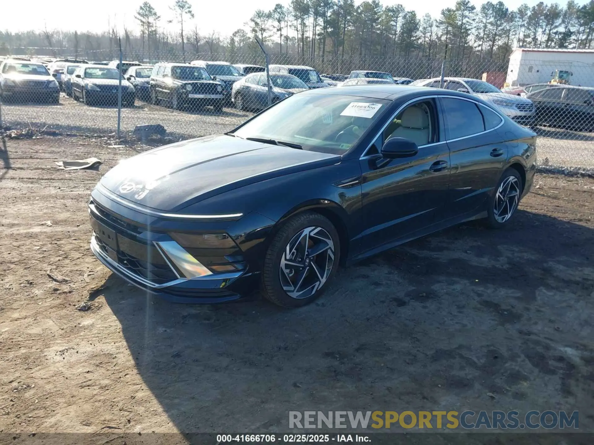 2 Photograph of a damaged car KMHL14JA6RA355640 HYUNDAI SONATA 2024