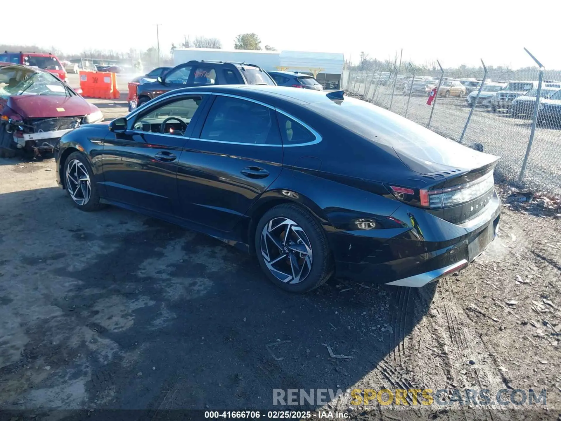 3 Photograph of a damaged car KMHL14JA6RA355640 HYUNDAI SONATA 2024