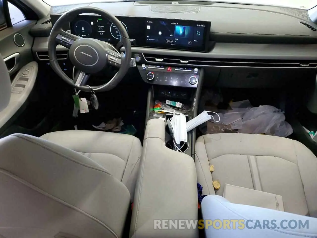 8 Photograph of a damaged car KMHL14JA7RA351905 HYUNDAI SONATA 2024