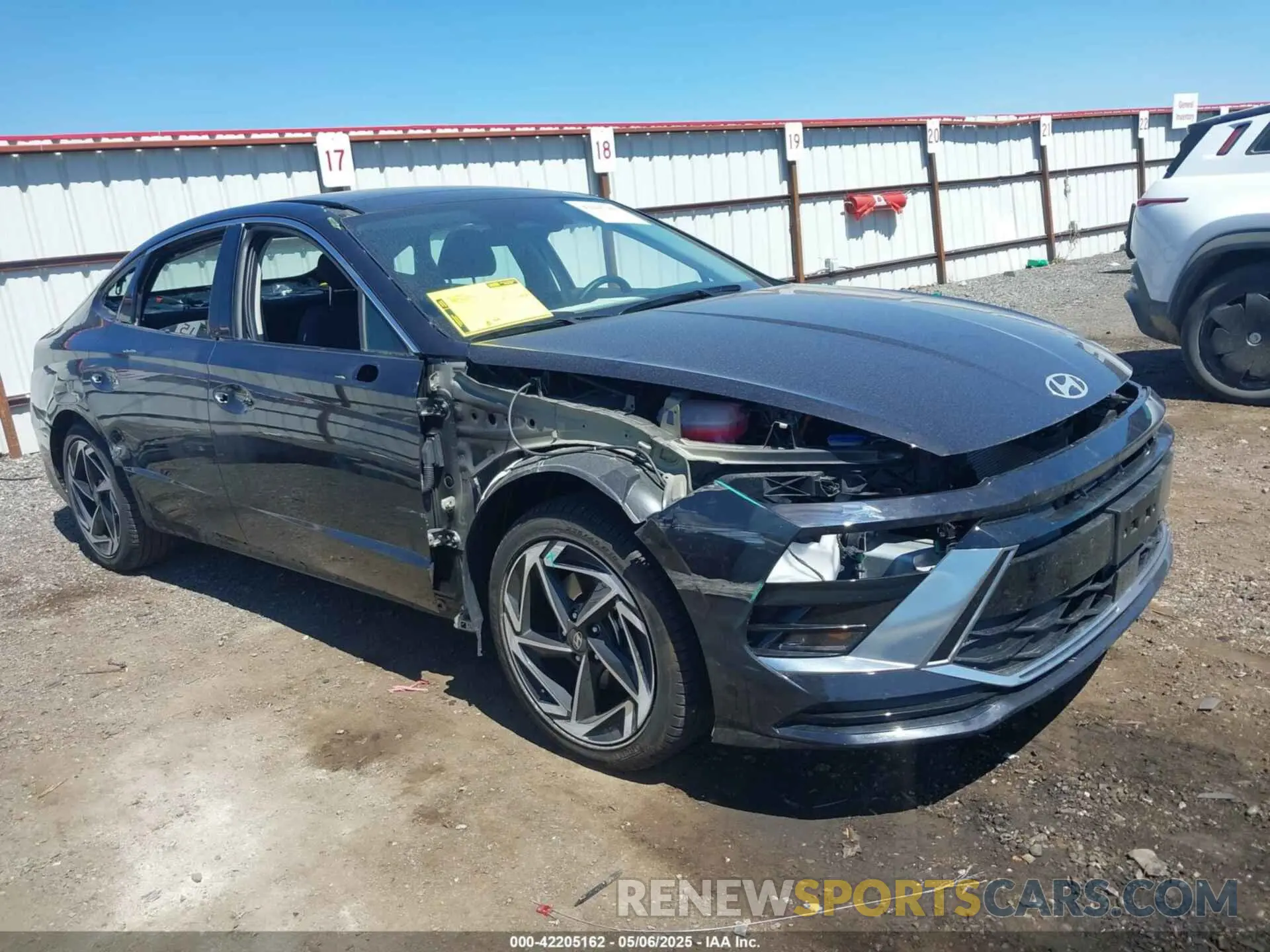 1 Photograph of a damaged car KMHL14JA7RA365433 HYUNDAI SONATA 2024