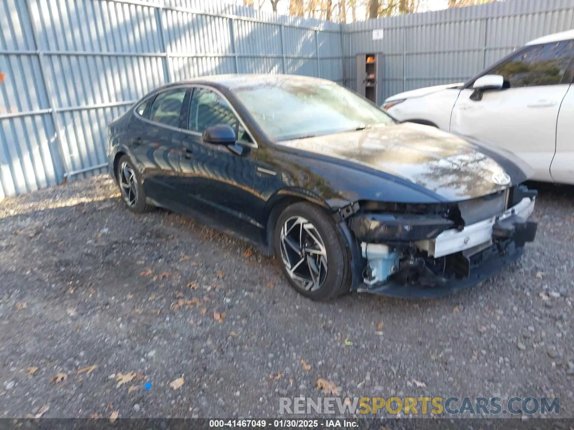 1 Photograph of a damaged car KMHL14JA8RA353596 HYUNDAI SONATA 2024