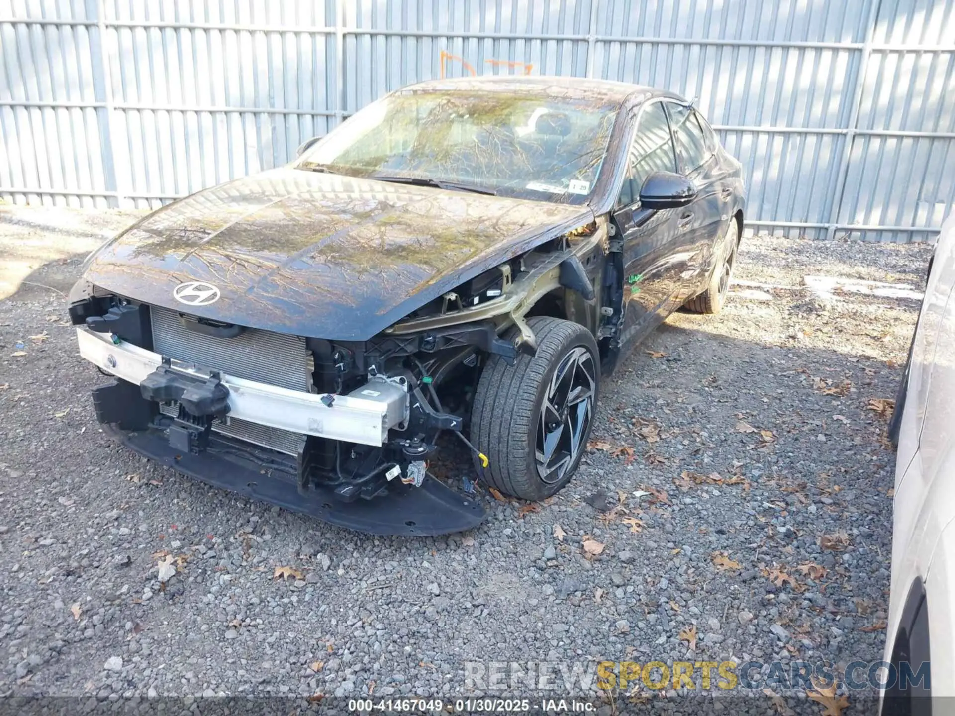 2 Photograph of a damaged car KMHL14JA8RA353596 HYUNDAI SONATA 2024