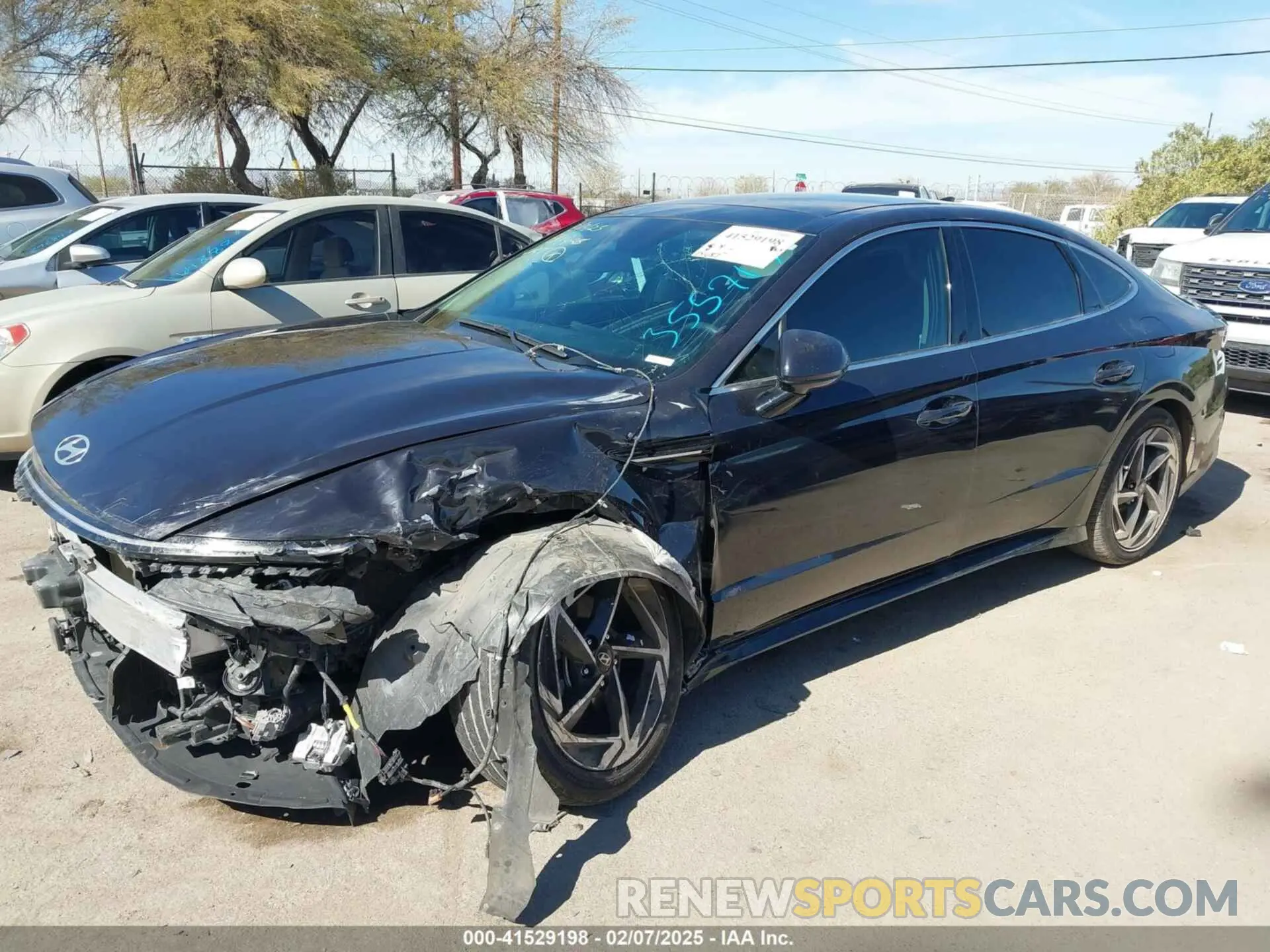 6 Photograph of a damaged car KMHL14JA8RA355719 HYUNDAI SONATA 2024