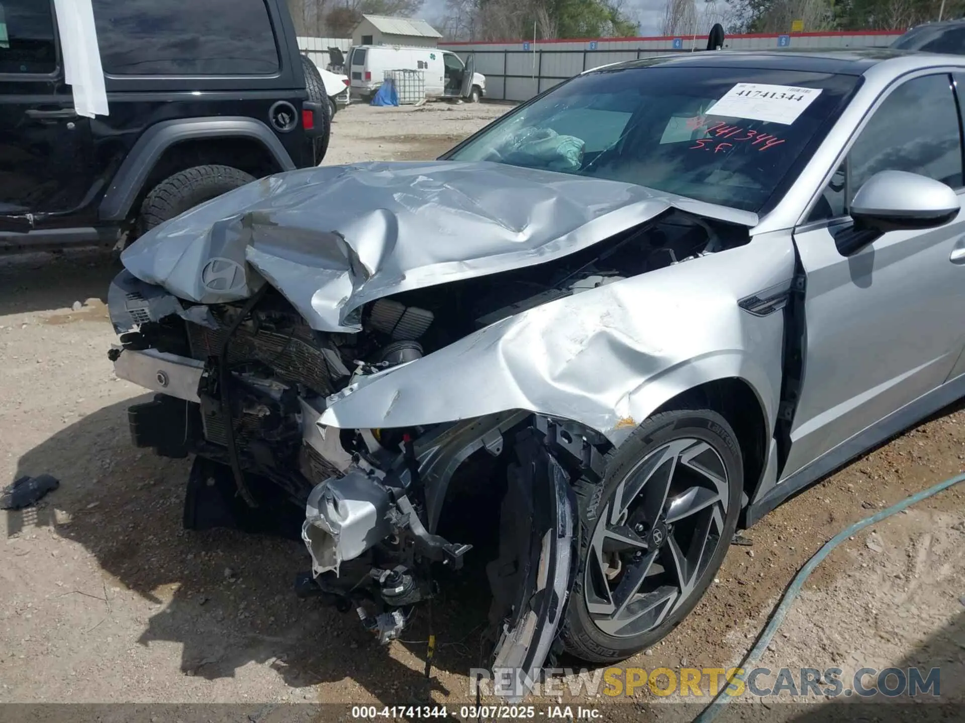 6 Photograph of a damaged car KMHL14JA8RA363268 HYUNDAI SONATA 2024