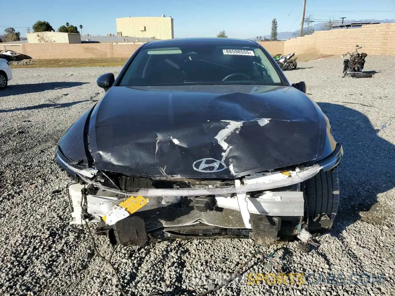 5 Фотография поврежденного автомобиля KMHL14JA8RA394309 HYUNDAI SONATA 2024