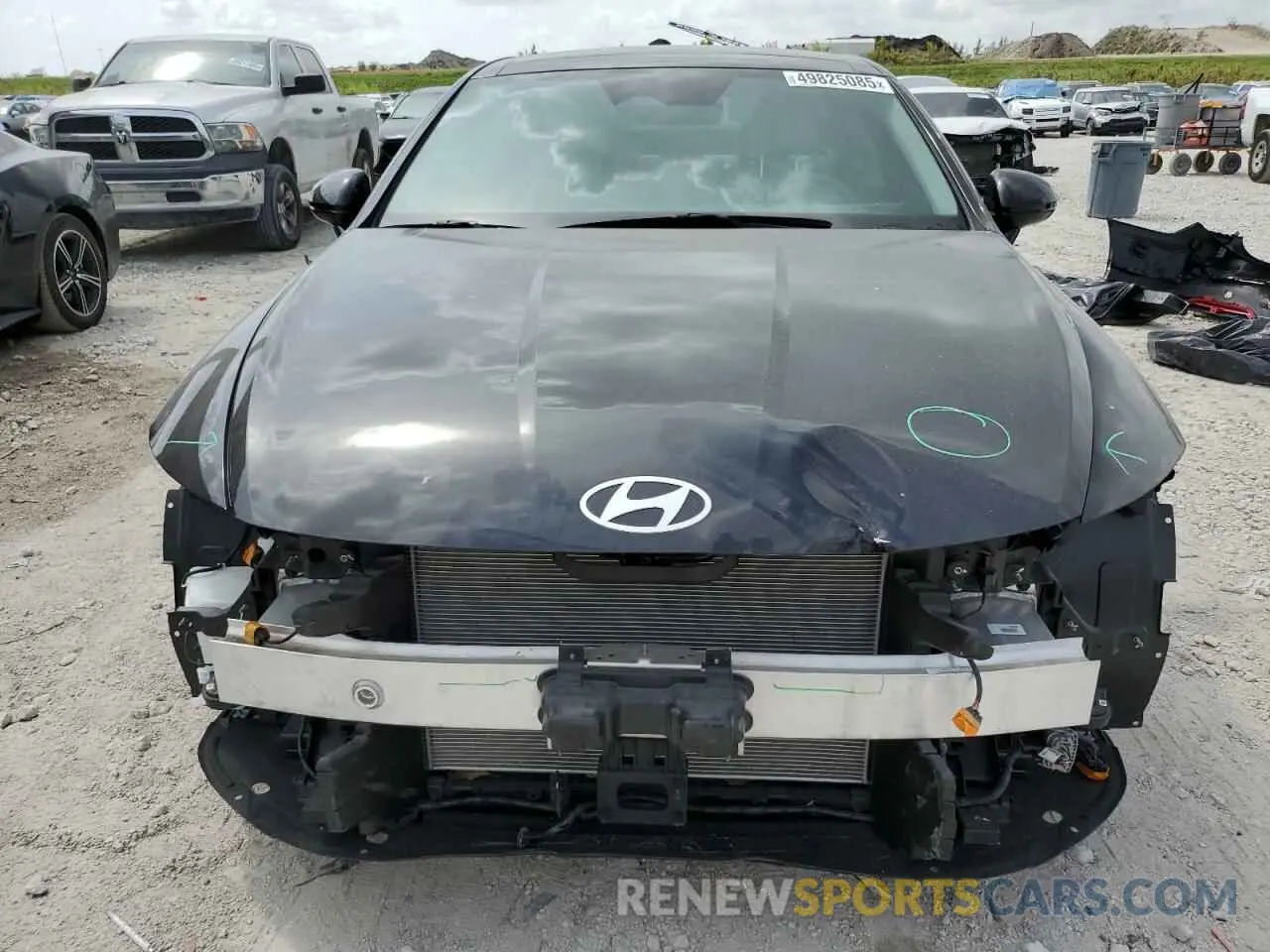 5 Photograph of a damaged car KMHL14JA9RA360041 HYUNDAI SONATA 2024