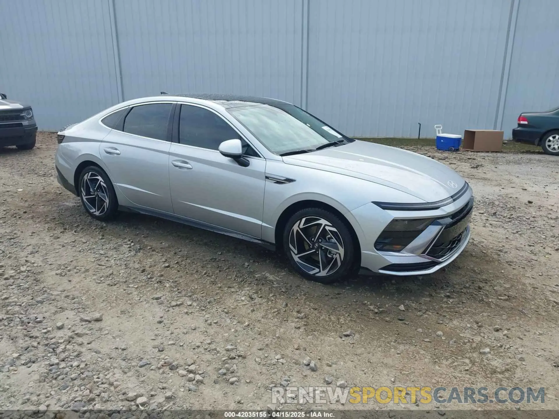 1 Photograph of a damaged car KMHL14JA9RA377597 HYUNDAI SONATA 2024