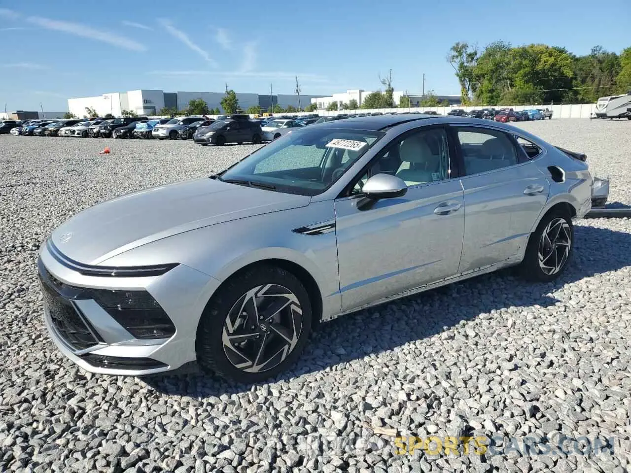 1 Photograph of a damaged car KMHL14JA9RA416866 HYUNDAI SONATA 2024