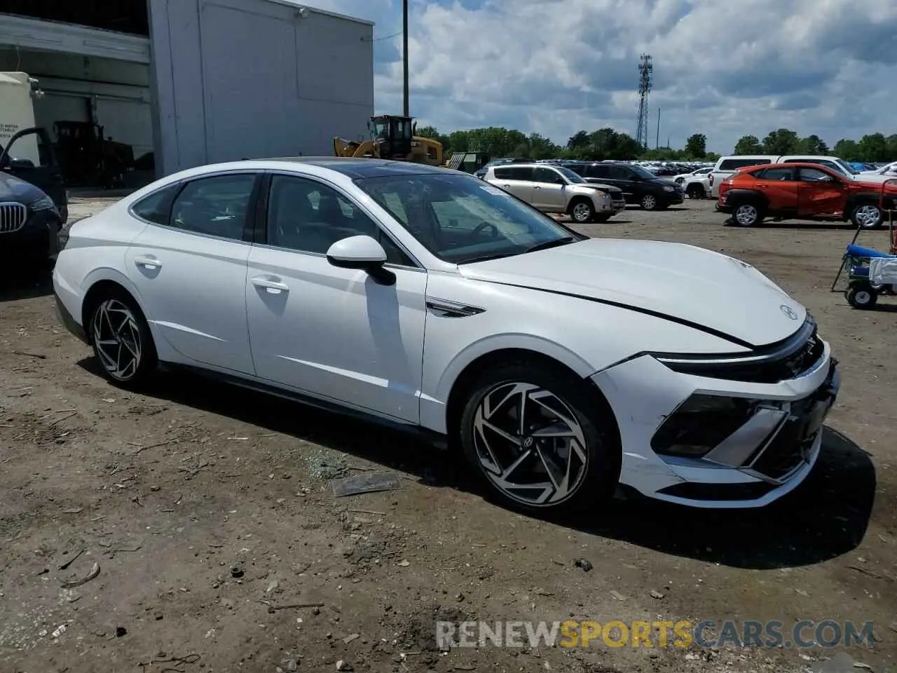 4 Photograph of a damaged car KMHL14JAXRA379729 HYUNDAI SONATA 2024