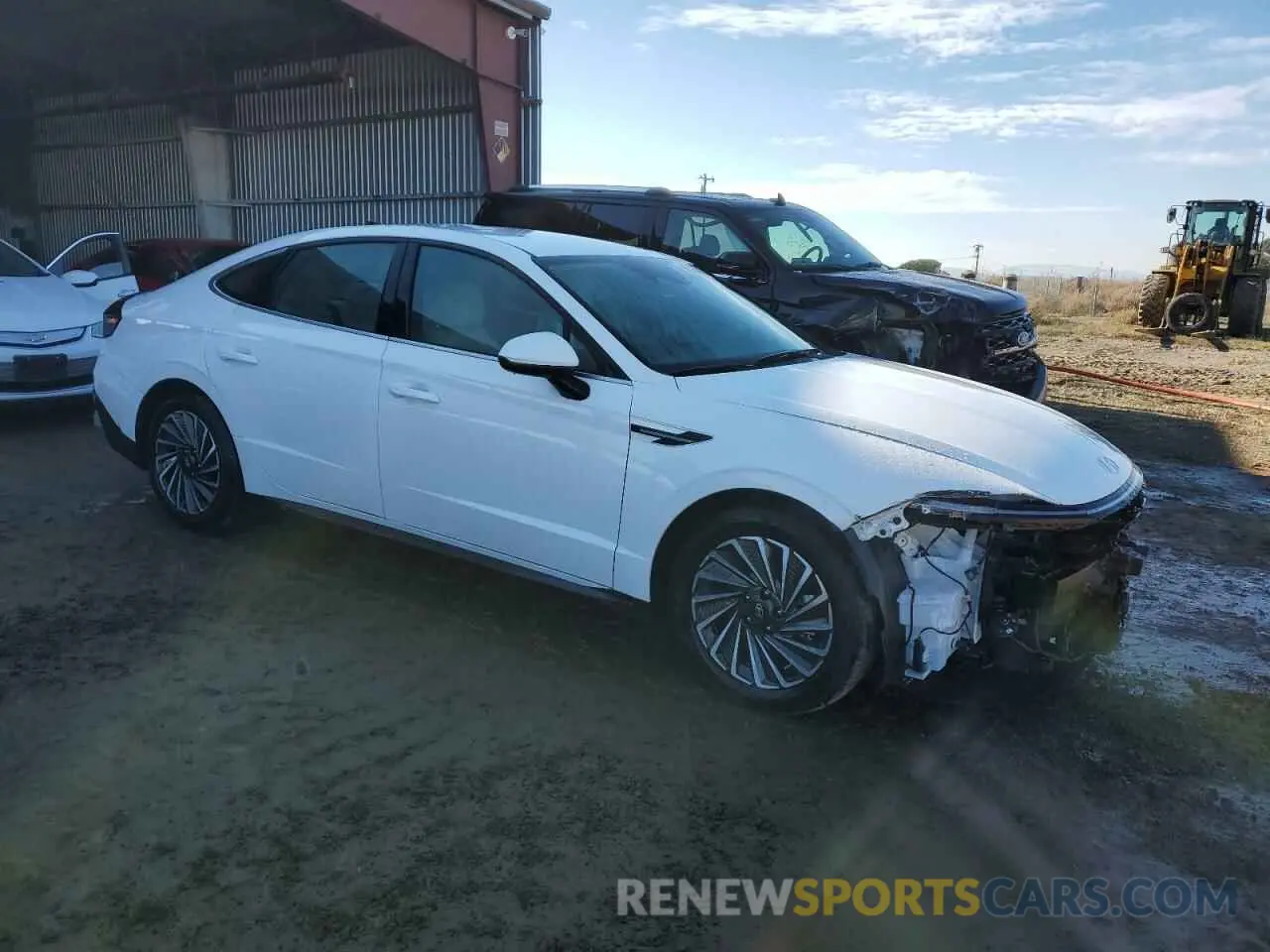 4 Фотография поврежденного автомобиля KMHL34JJ0RA097450 HYUNDAI SONATA 2024