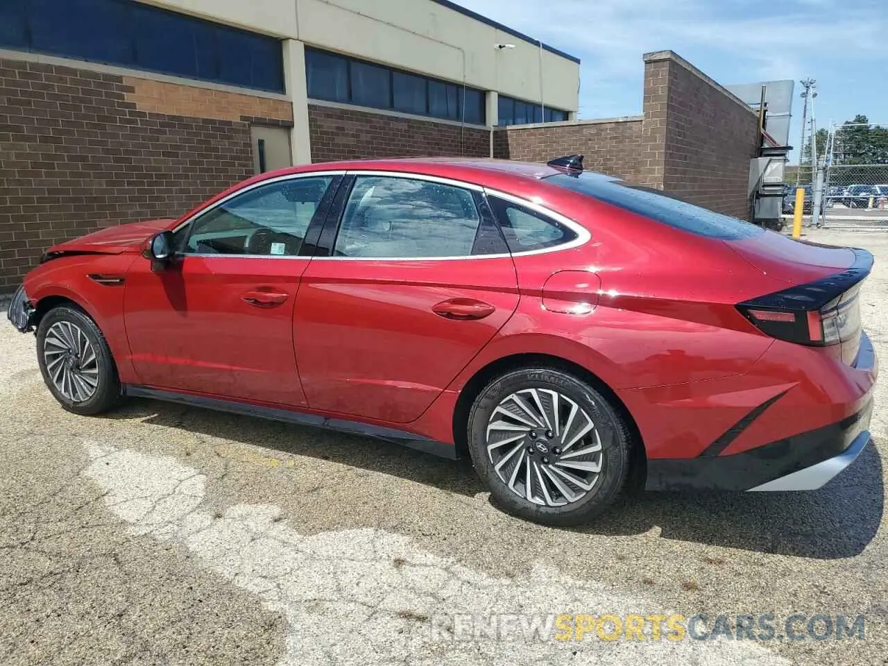 2 Фотография поврежденного автомобиля KMHL34JJ7RA097977 HYUNDAI SONATA 2024