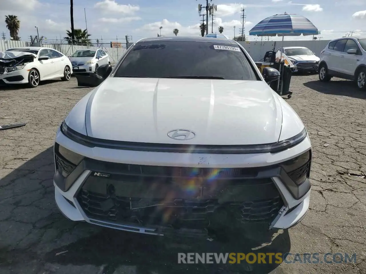 5 Photograph of a damaged car KMHL54JC1RA410310 HYUNDAI SONATA 2024
