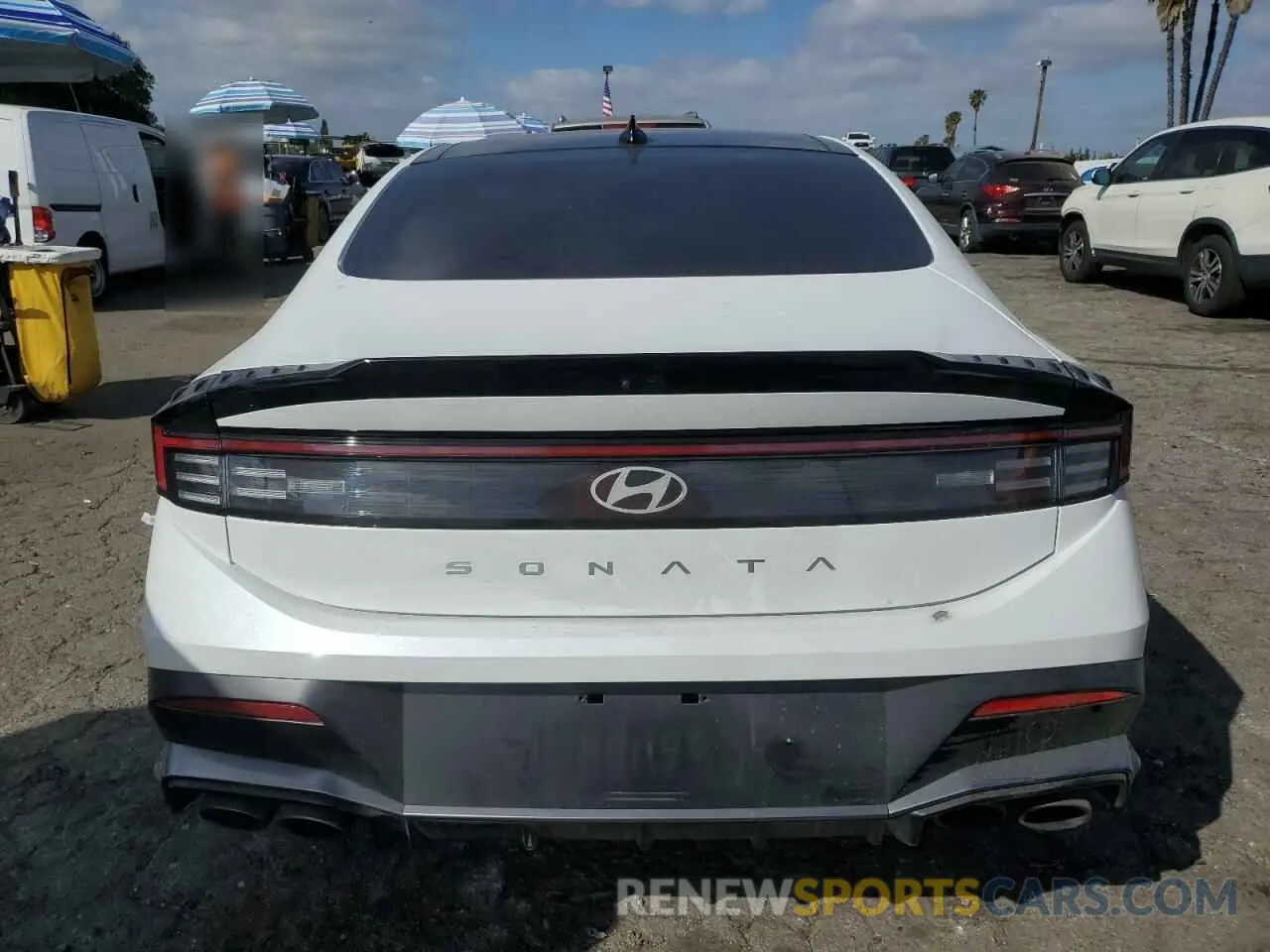 6 Photograph of a damaged car KMHL54JC1RA410310 HYUNDAI SONATA 2024