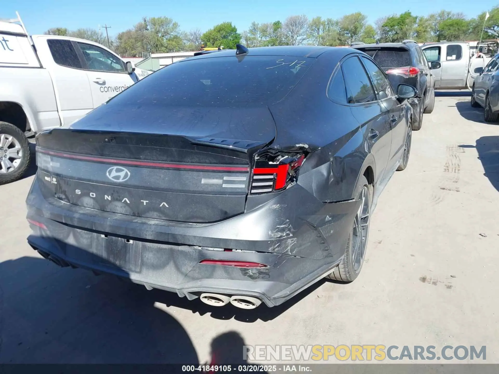 4 Photograph of a damaged car KMHL54JC2RA365104 HYUNDAI SONATA 2024