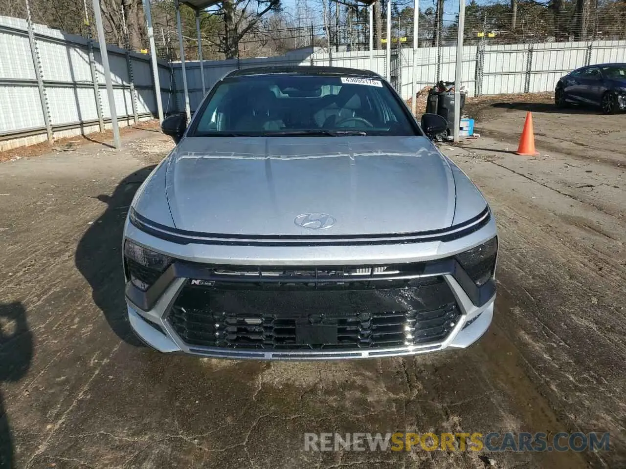 5 Photograph of a damaged car KMHL54JC3RA374491 HYUNDAI SONATA 2024