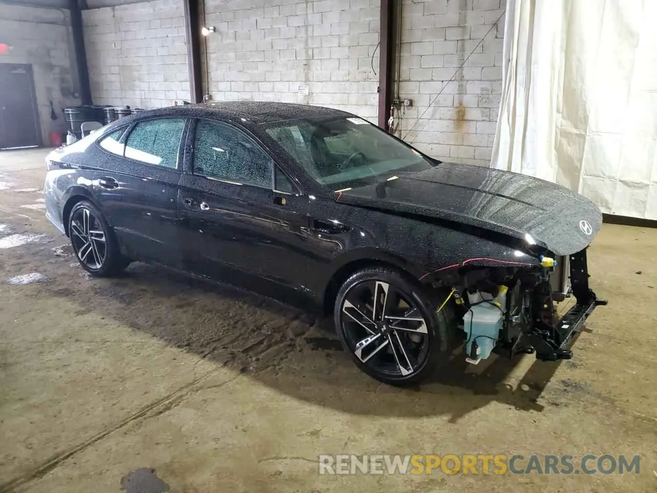 4 Photograph of a damaged car KMHL54JC7RA410148 HYUNDAI SONATA 2024