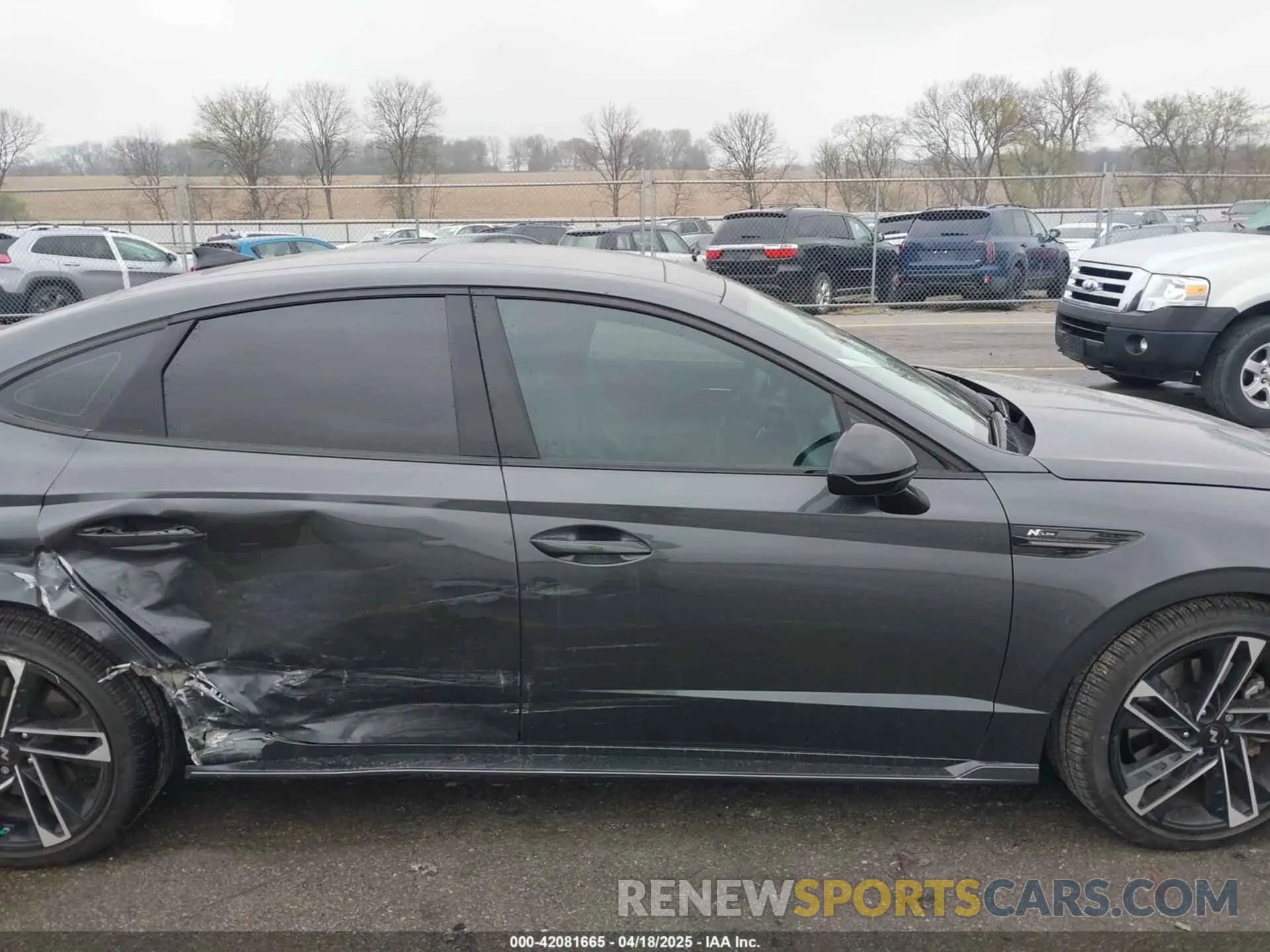 14 Photograph of a damaged car KMHL54JC8RA387513 HYUNDAI SONATA 2024