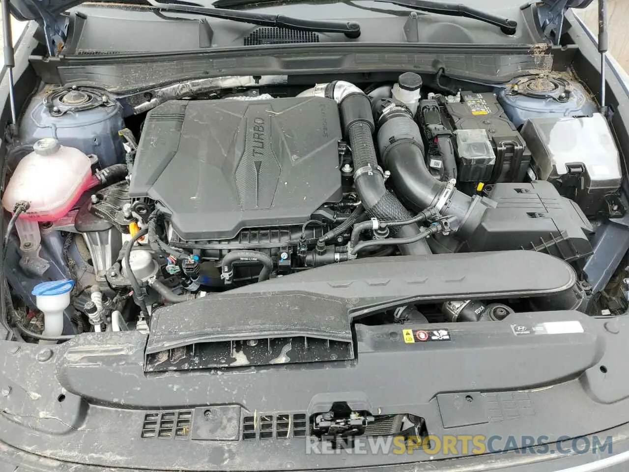 13 Photograph of a damaged car KMHL54JC8RA410871 HYUNDAI SONATA 2024