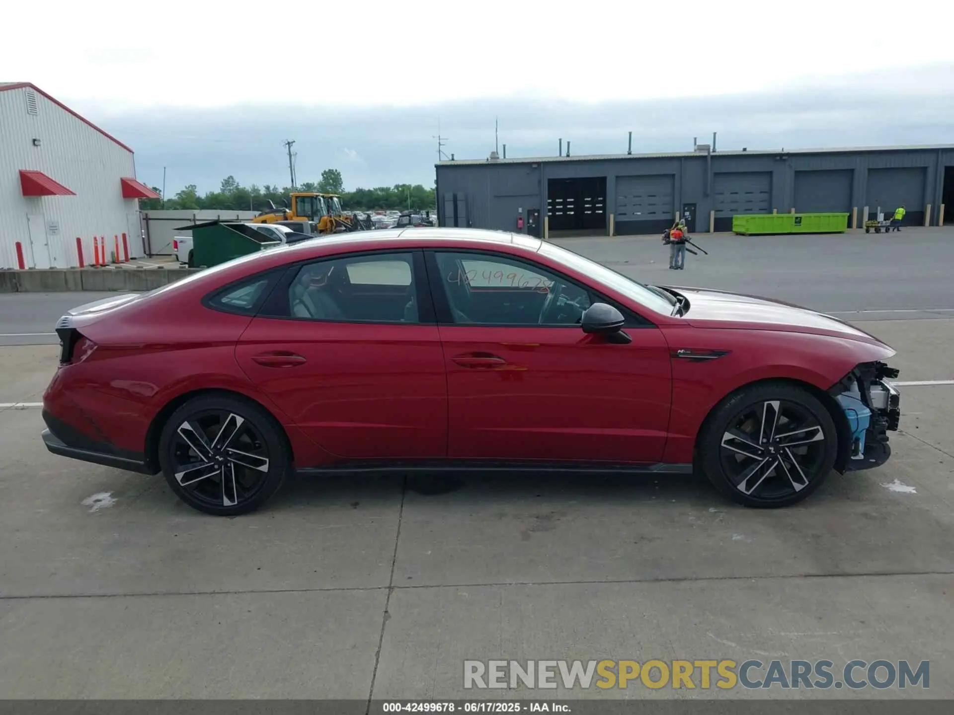 14 Photograph of a damaged car KMHL54JC9RA363916 HYUNDAI SONATA 2024