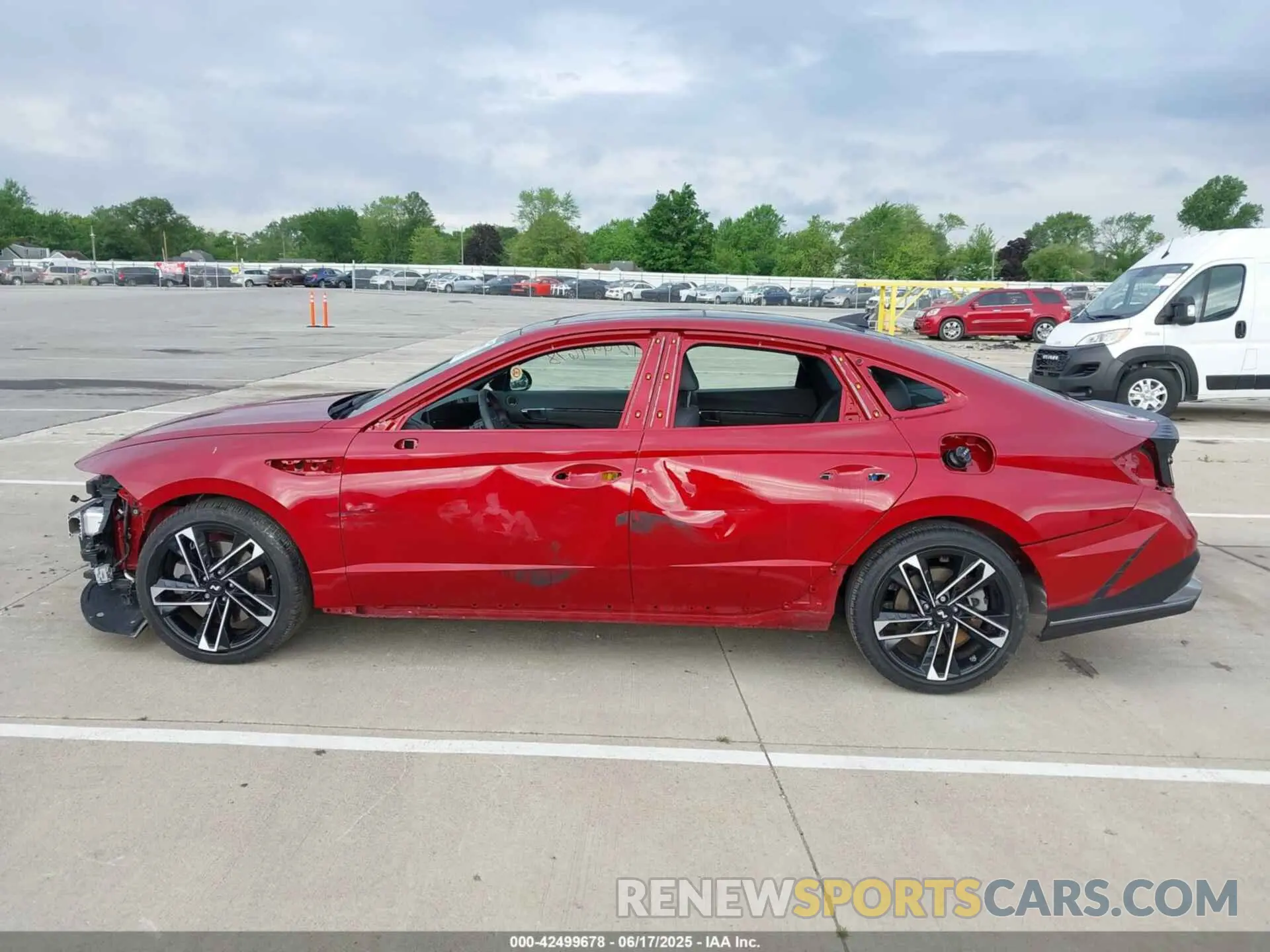 15 Photograph of a damaged car KMHL54JC9RA363916 HYUNDAI SONATA 2024