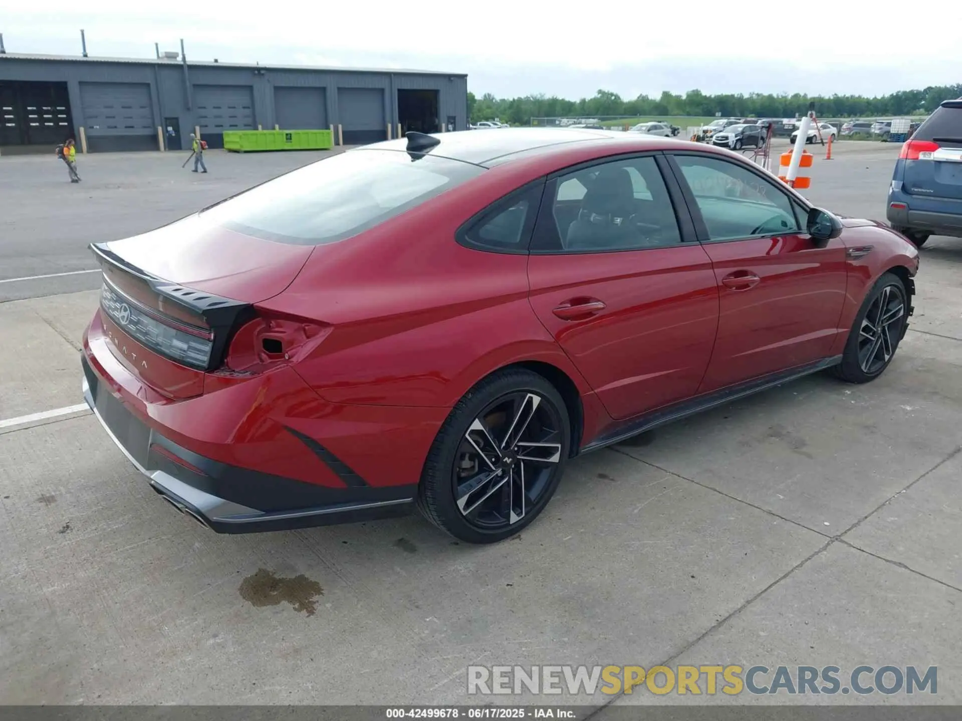 4 Photograph of a damaged car KMHL54JC9RA363916 HYUNDAI SONATA 2024
