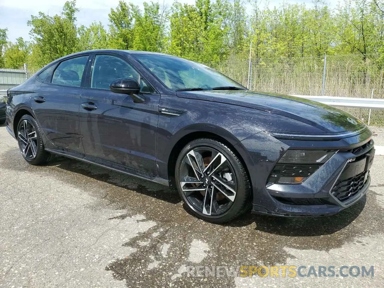 4 Photograph of a damaged car KMHL54JCXRA352956 HYUNDAI SONATA 2024