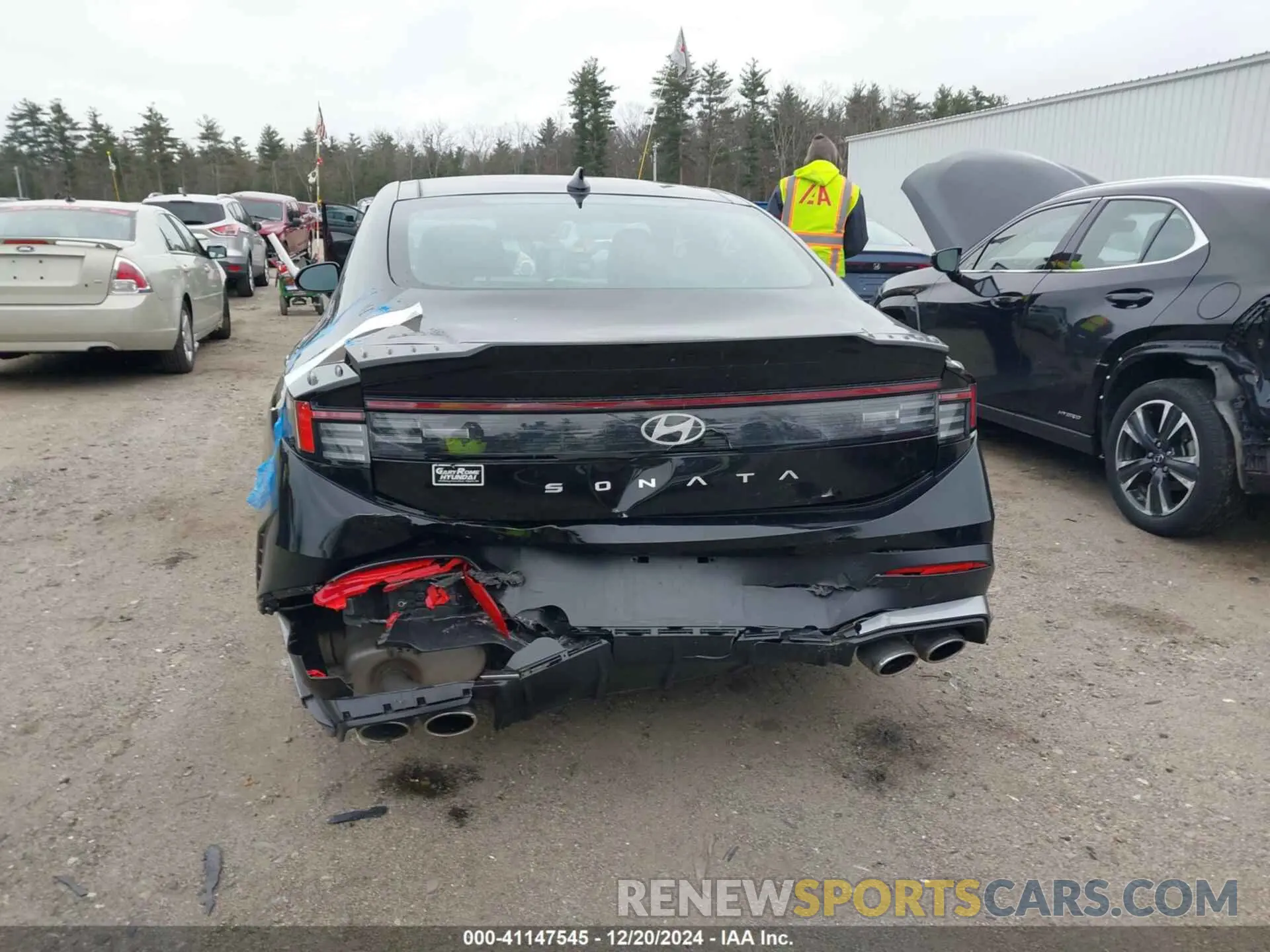 12 Photograph of a damaged car KMHL54JCXRA386461 HYUNDAI SONATA 2024