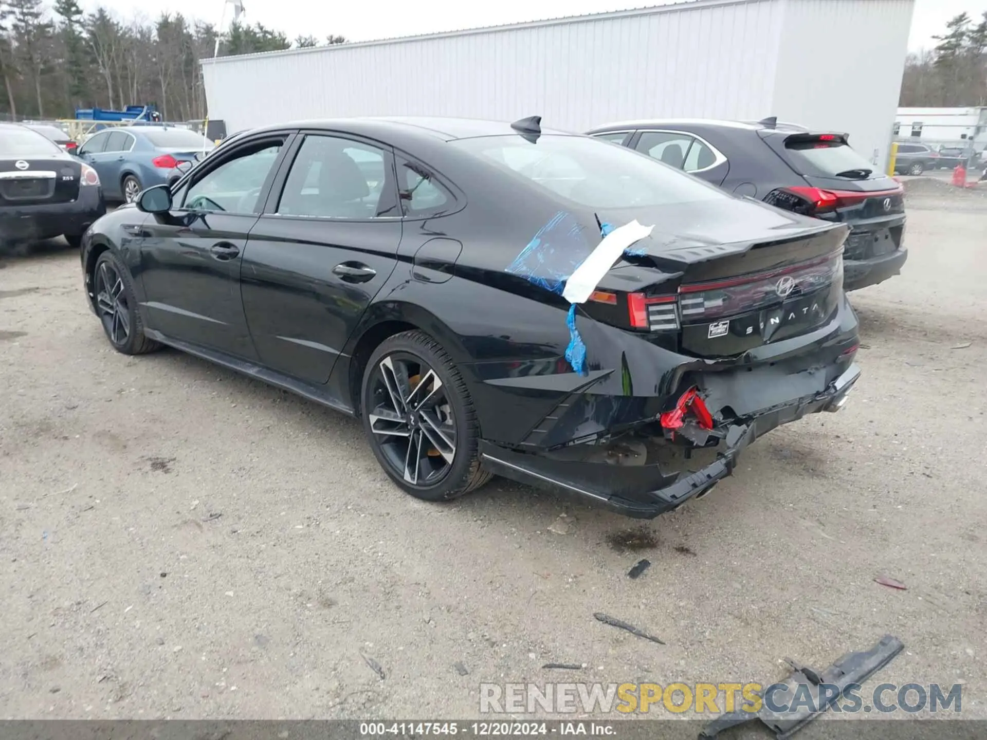 3 Photograph of a damaged car KMHL54JCXRA386461 HYUNDAI SONATA 2024