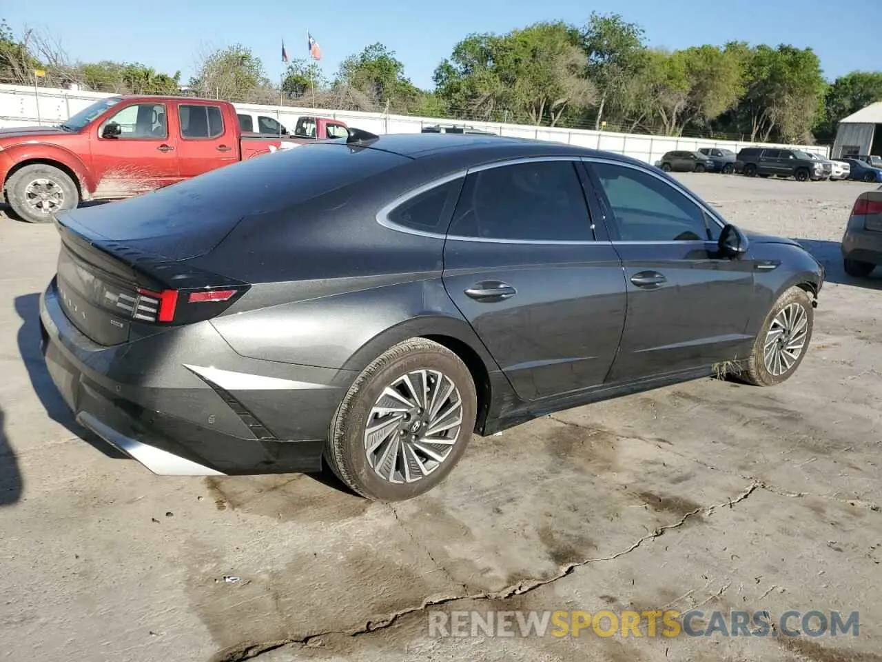 3 Фотография поврежденного автомобиля KMHL54JJ1RA091490 HYUNDAI SONATA 2024
