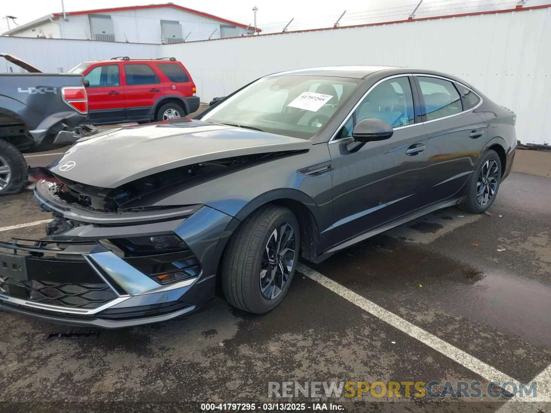2 Photograph of a damaged car KMHL64JA0RA375982 HYUNDAI SONATA 2024