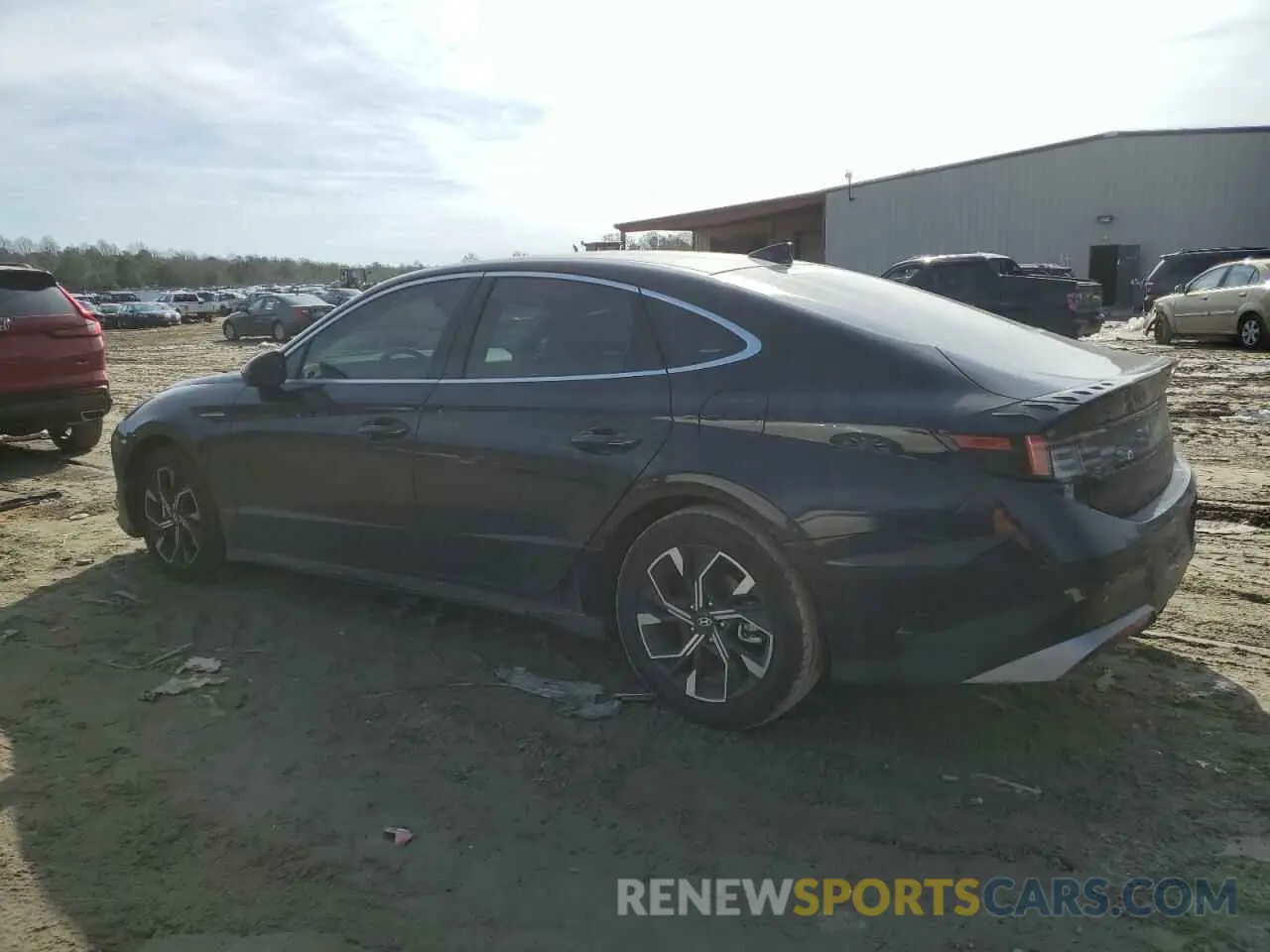 2 Photograph of a damaged car KMHL64JA0RA377215 HYUNDAI SONATA 2024