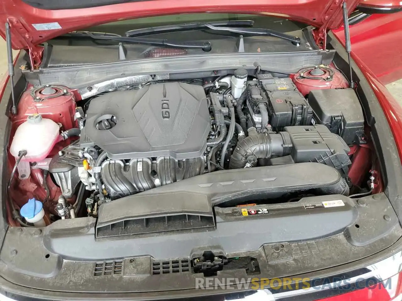 11 Photograph of a damaged car KMHL64JA0RA399795 HYUNDAI SONATA 2024