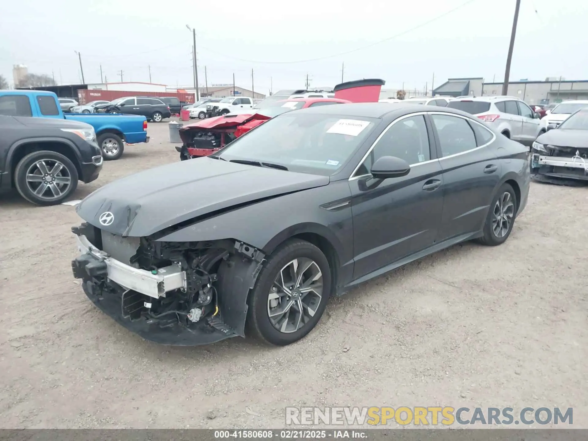 2 Фотография поврежденного автомобиля KMHL64JA1RA376669 HYUNDAI SONATA 2024