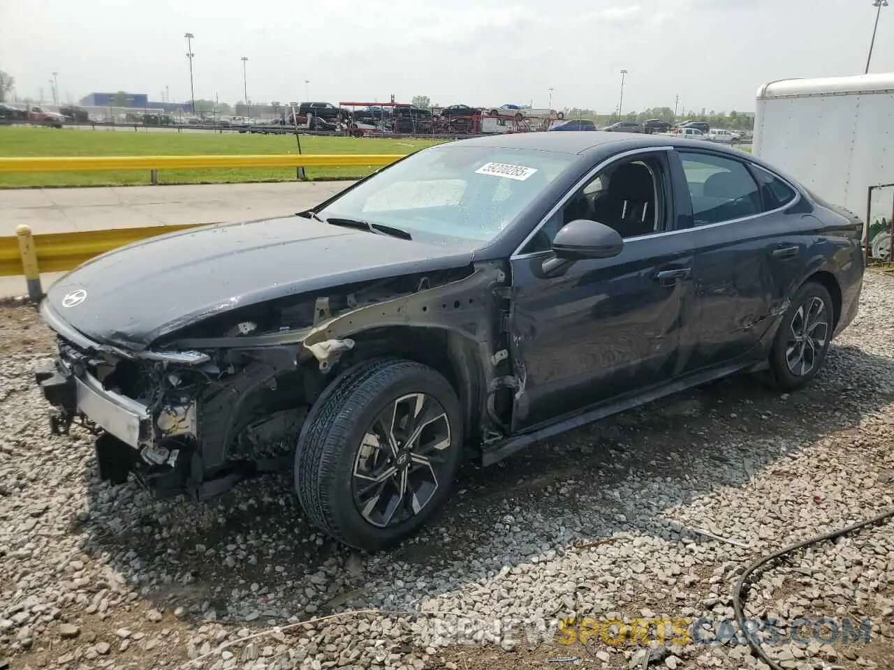 1 Photograph of a damaged car KMHL64JA1RA412599 HYUNDAI SONATA 2024