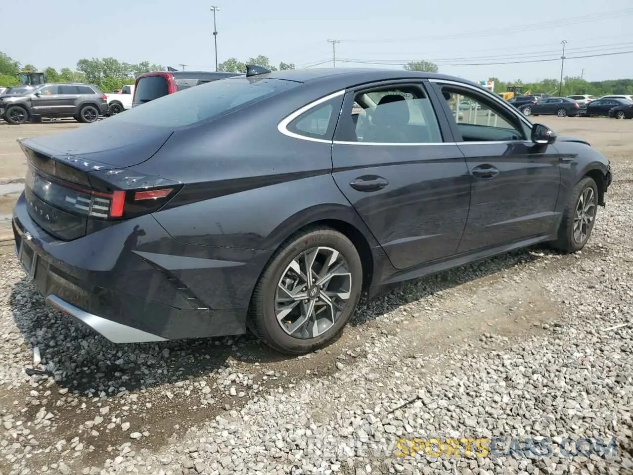 3 Photograph of a damaged car KMHL64JA1RA412599 HYUNDAI SONATA 2024