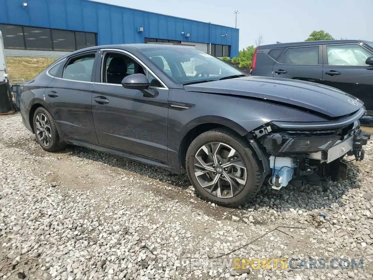 4 Photograph of a damaged car KMHL64JA1RA412599 HYUNDAI SONATA 2024