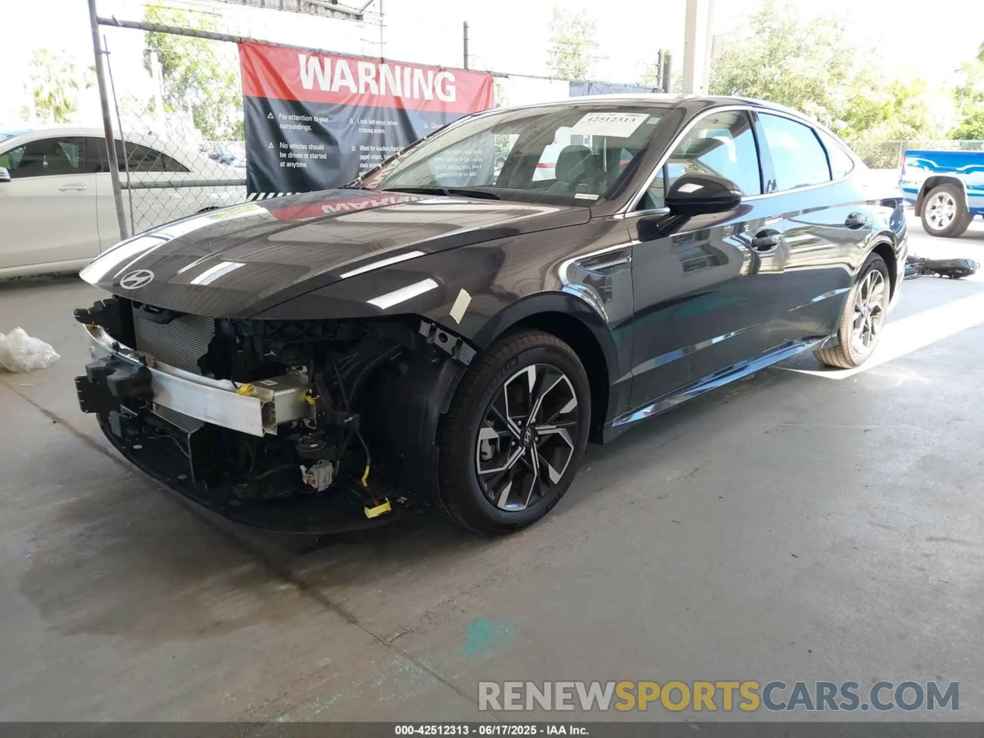2 Photograph of a damaged car KMHL64JA2RA381928 HYUNDAI SONATA 2024