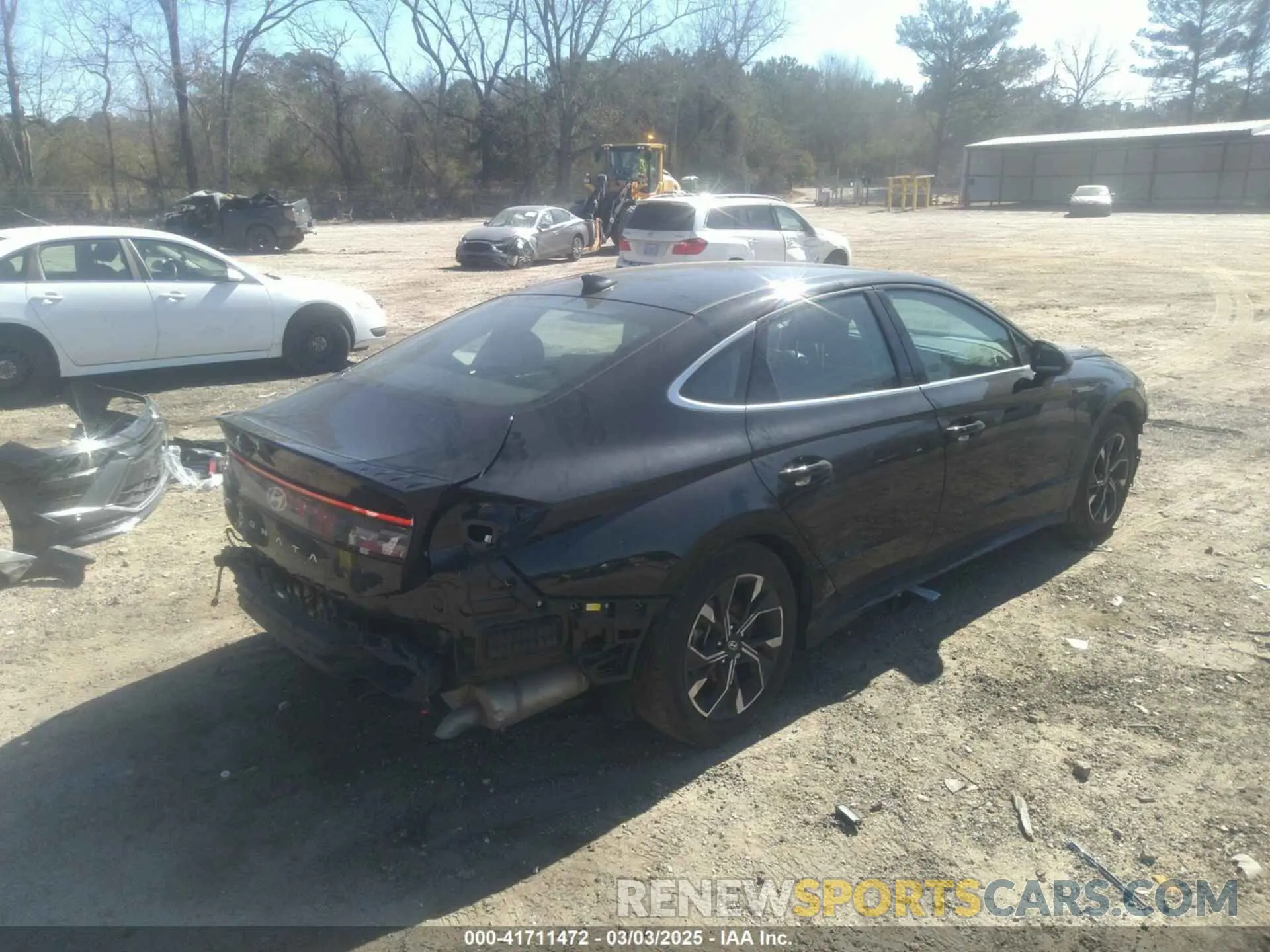 4 Photograph of a damaged car KMHL64JA2RA385381 HYUNDAI SONATA 2024