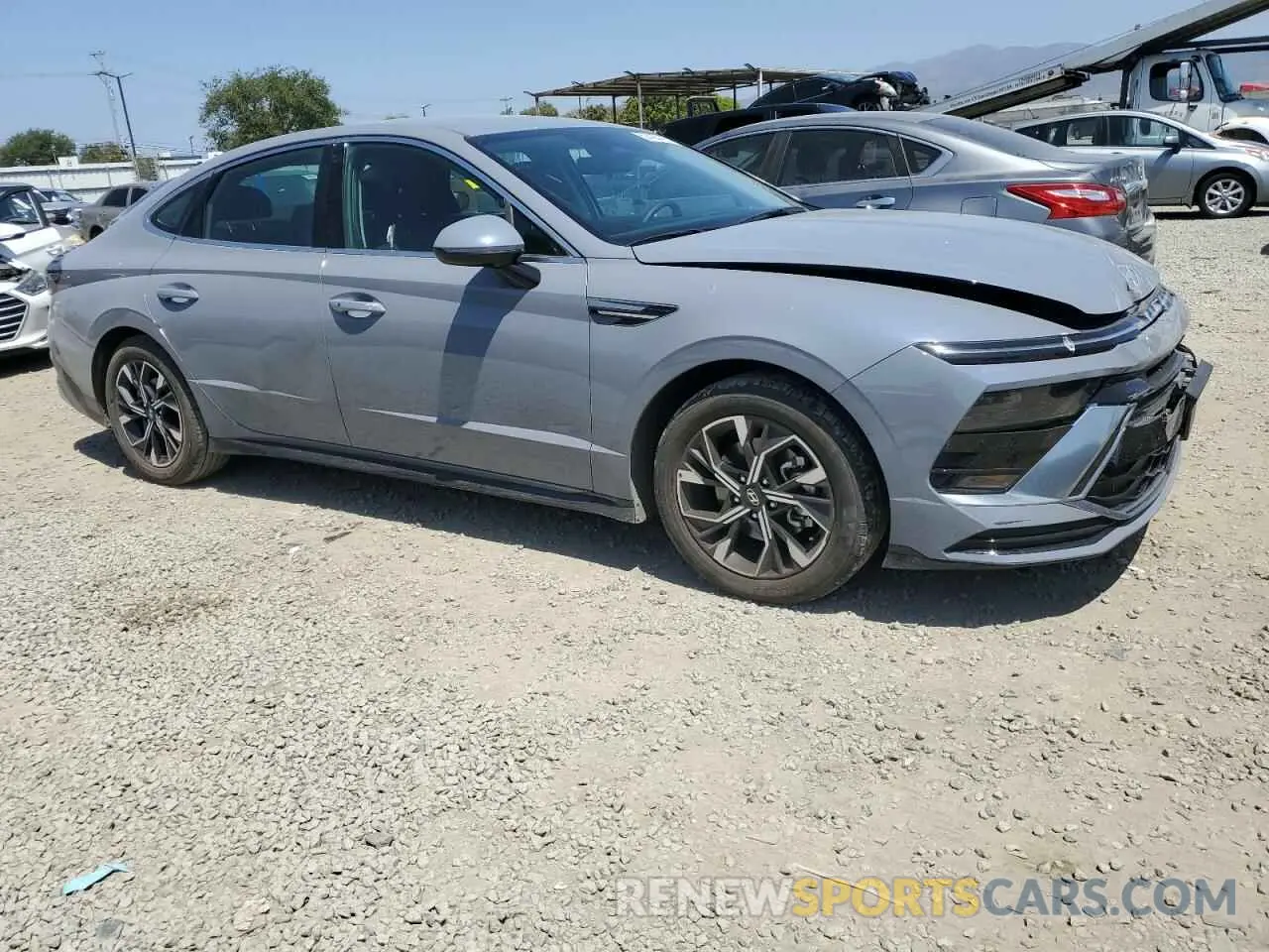 4 Photograph of a damaged car KMHL64JA3RA381971 HYUNDAI SONATA 2024