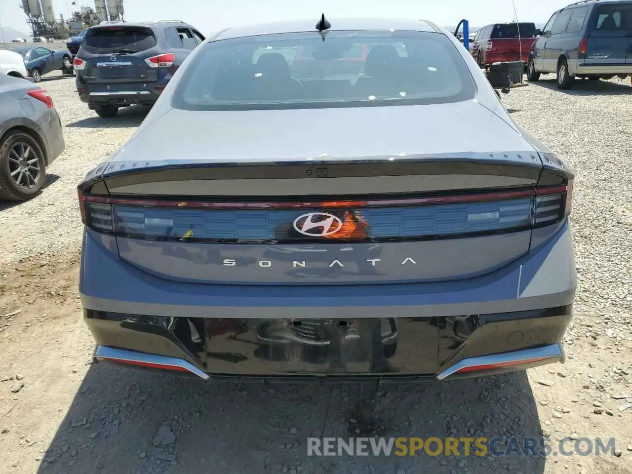6 Photograph of a damaged car KMHL64JA3RA381971 HYUNDAI SONATA 2024