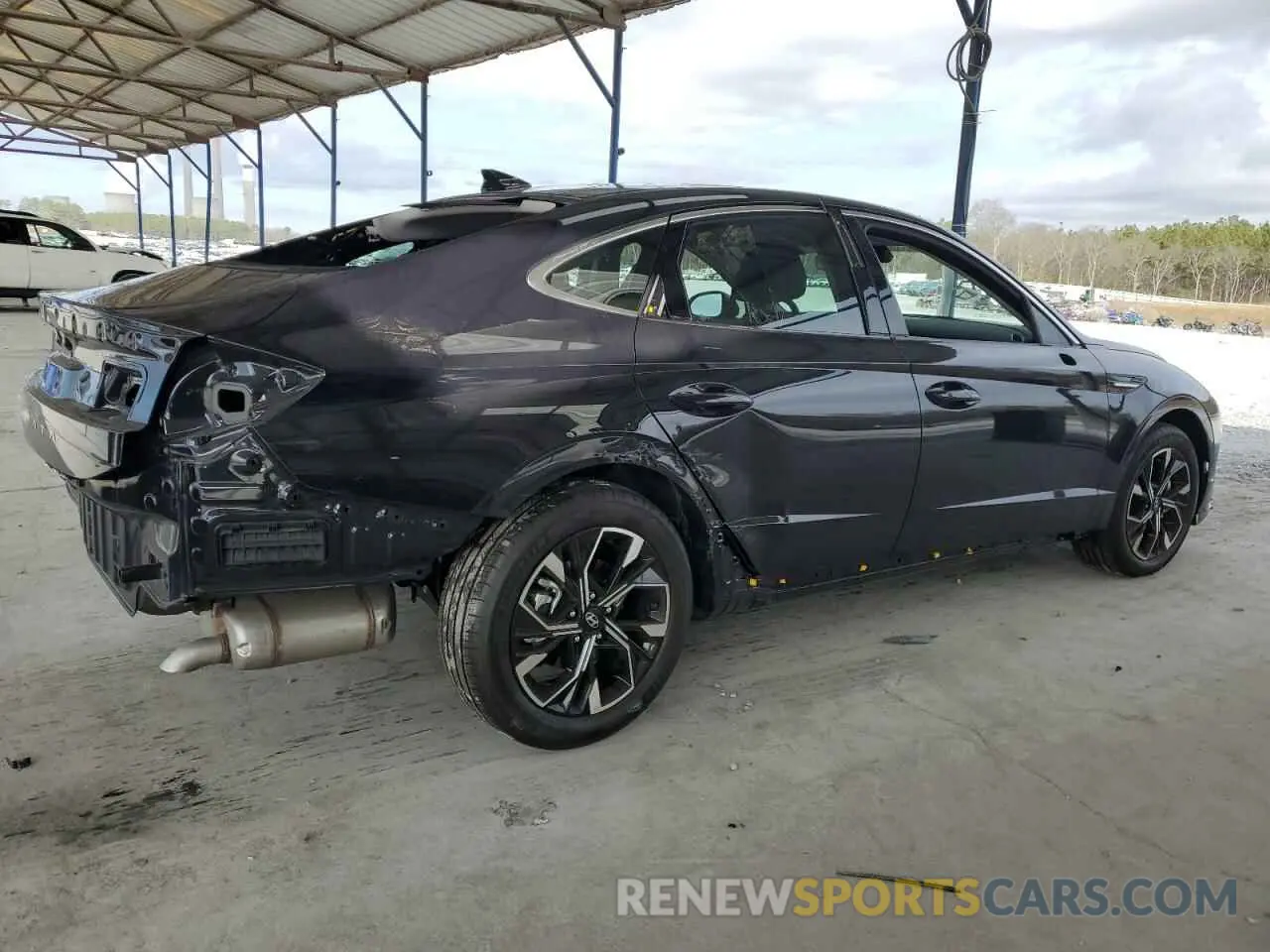 3 Photograph of a damaged car KMHL64JA3RA389052 HYUNDAI SONATA 2024