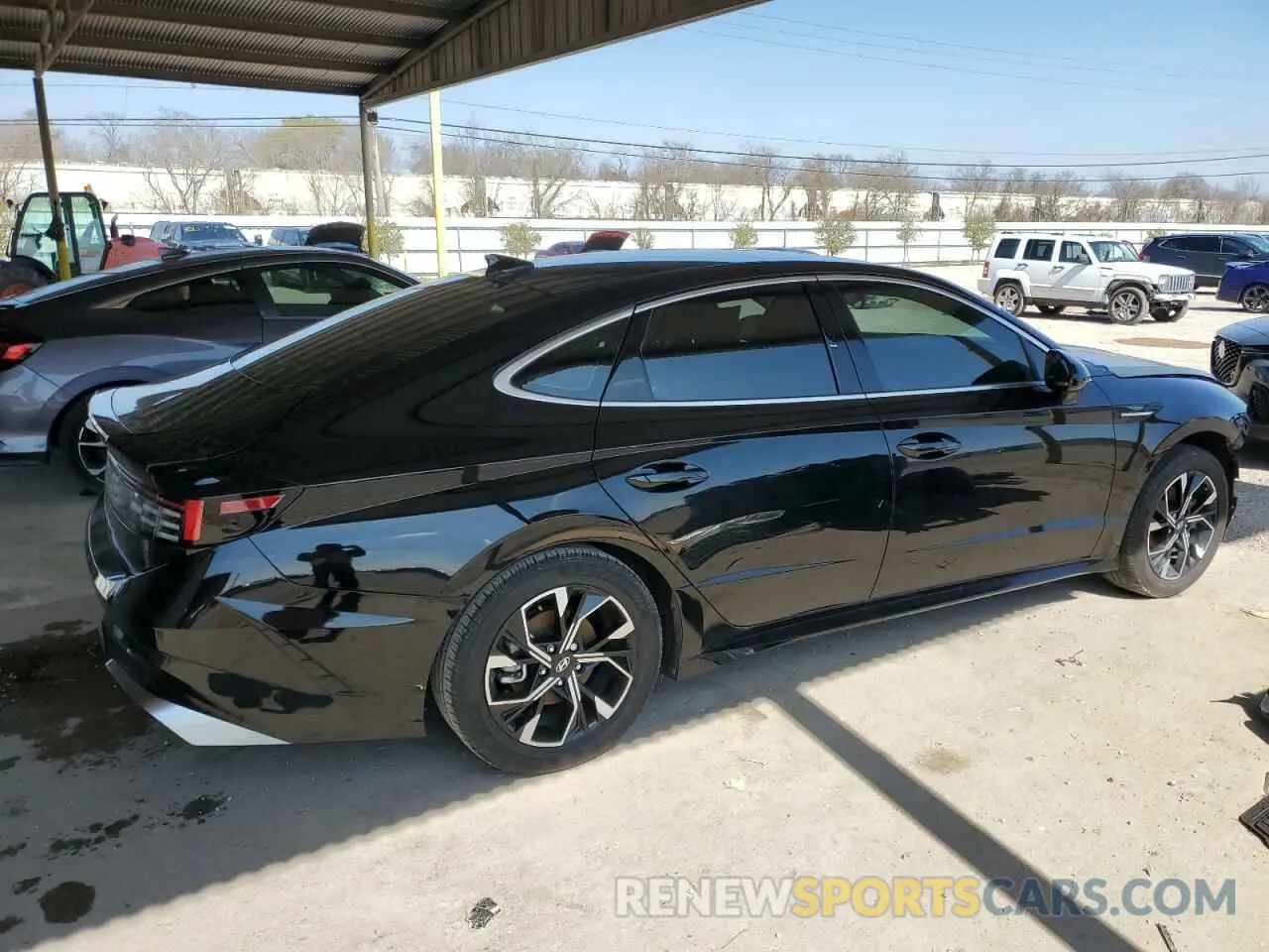 3 Photograph of a damaged car KMHL64JA5RA375654 HYUNDAI SONATA 2024