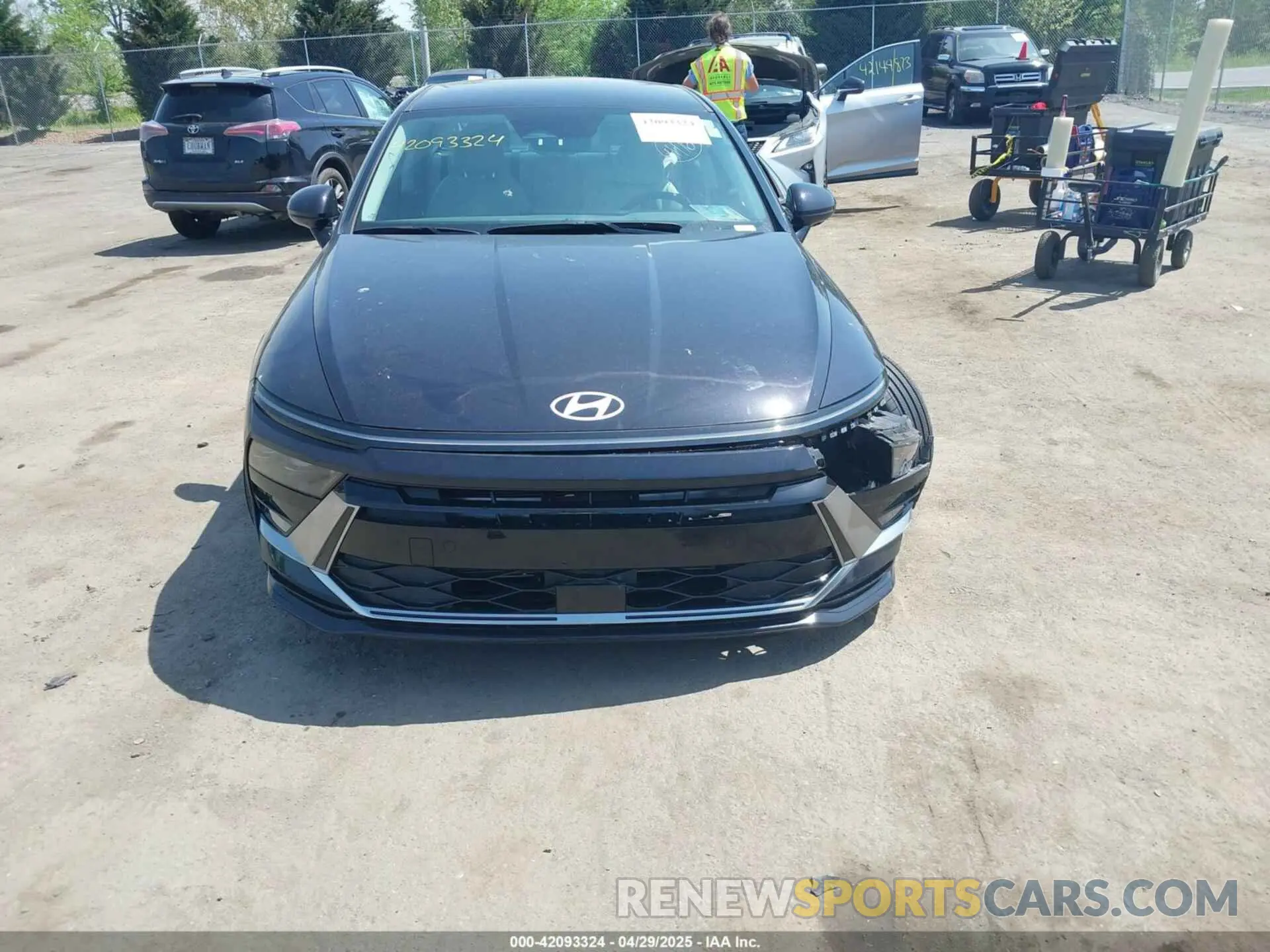 12 Photograph of a damaged car KMHL64JA5RA380000 HYUNDAI SONATA 2024