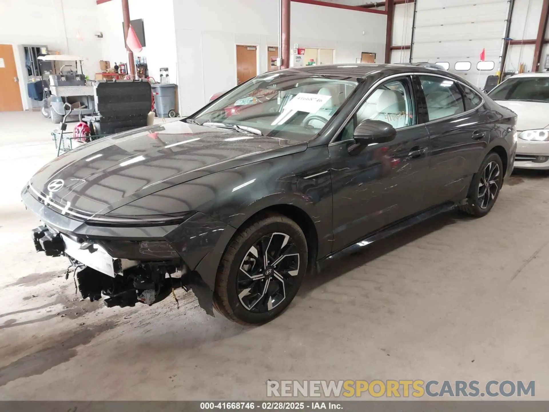2 Photograph of a damaged car KMHL64JA5RA410600 HYUNDAI SONATA 2024