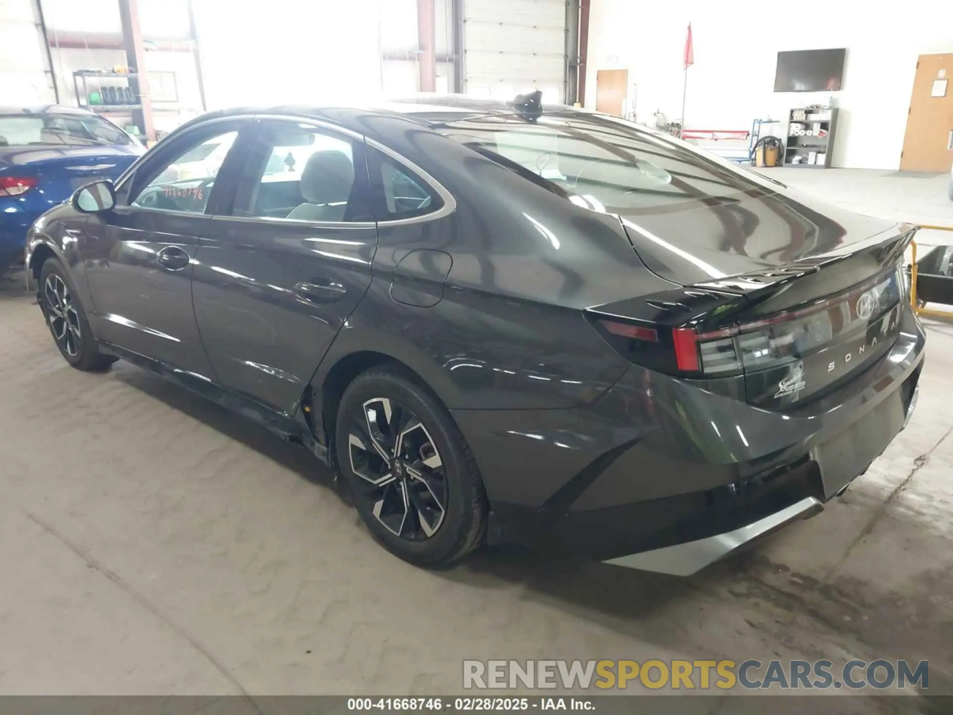 3 Photograph of a damaged car KMHL64JA5RA410600 HYUNDAI SONATA 2024