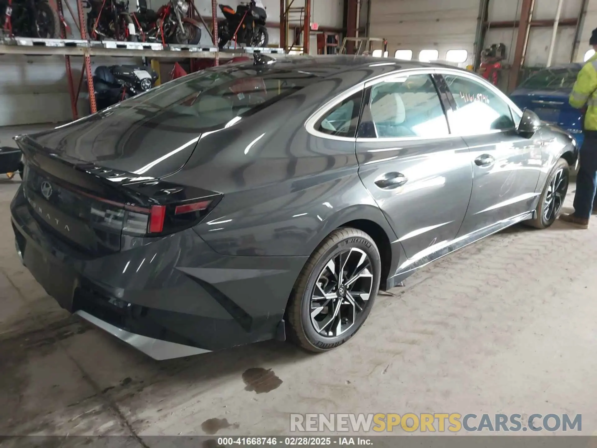 4 Photograph of a damaged car KMHL64JA5RA410600 HYUNDAI SONATA 2024