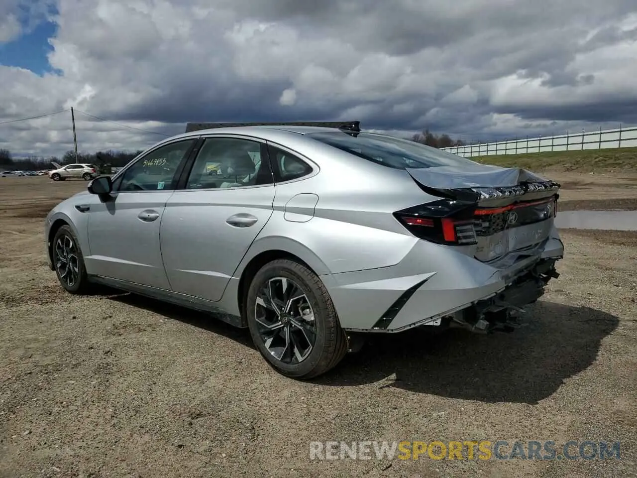 2 Photograph of a damaged car KMHL64JA7RA378538 HYUNDAI SONATA 2024