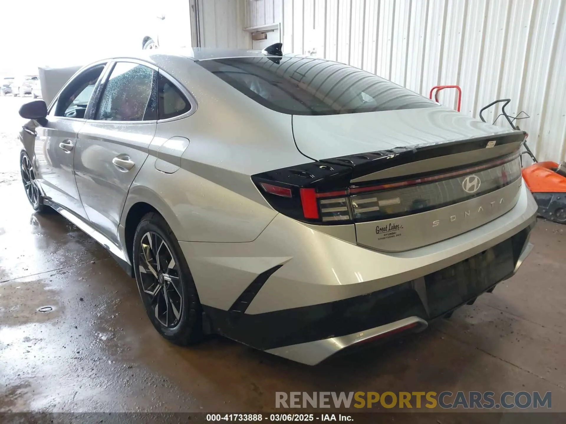 3 Photograph of a damaged car KMHL64JA7RA398076 HYUNDAI SONATA 2024